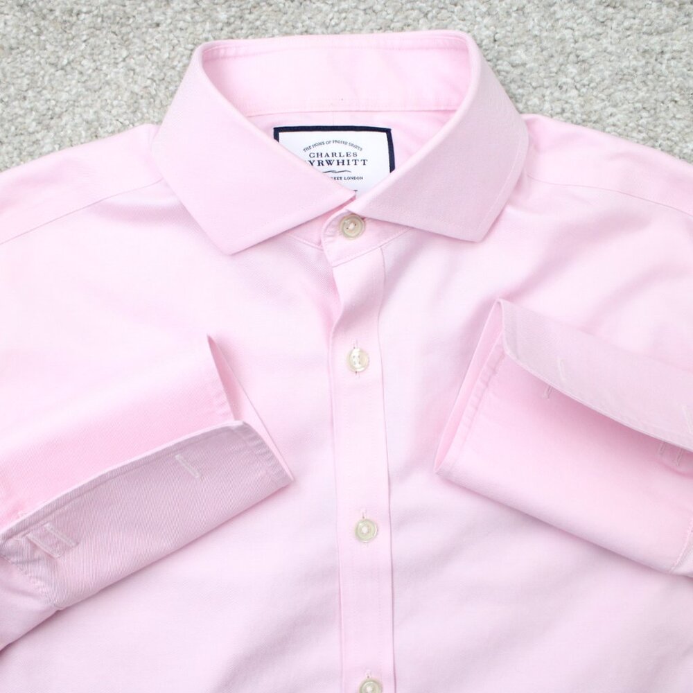 Charles Tyrwhitt Pink Dress Shirt